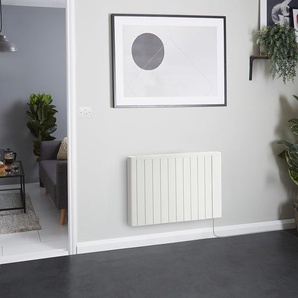 Smart Konvektor-Wandheizung Elektrisch 1800W, 533mm x 1013mm, in Weiß - Virtus Ecoso von Hudson Reed