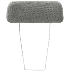smart Kopfstütze Valencia - grau - Materialmix - 38 cm - 14 cm - cm 12,0 | Möbel Kraft