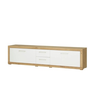 smart Lowboard - holzfarben - Materialmix - 211 cm - 52 cm - cm 42,0 | Möbel Kraft