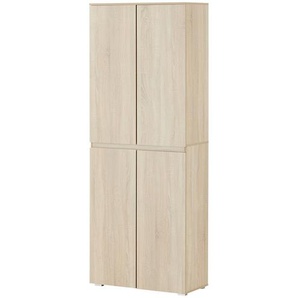 smart Mehrzweckhochschrank  Ben ¦ holzfarben ¦ Maße (cm): B: 80 H: 210 T: 37.0