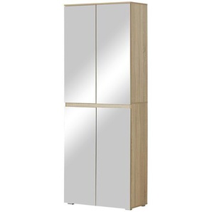 smart Mehrzweckhochschrank  Ben ¦ holzfarben ¦ Maße (cm): B: 80 H: 210 T: 37.0