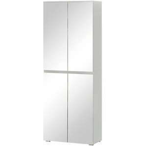 smart Mehrzweckhochschrank  Ben ¦ weiß ¦ Maße (cm): B: 80 H: 210 T: 37.0