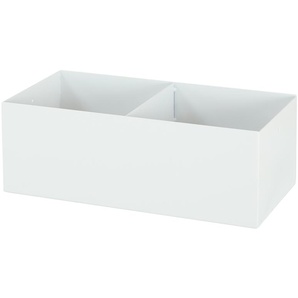 smart Metallbox - weiß - Metall, Metall - 34 cm - 12 cm - 17 cm | Möbel Kraft