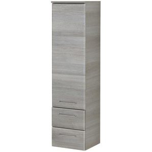 smart Midischrank  Onda ¦ grau ¦ Maße (cm): B: 35 H: 136,1 T: 33.0