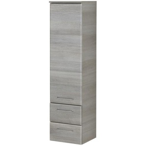 smart Midischrank  Onda ¦ grau ¦ Maße (cm): B: 35 H: 136,1 T: 33