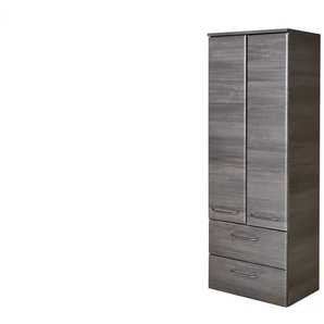 smart Midischrank Onda - grau - Materialmix - 50 cm - 136,1 cm - cm 33,0 | Möbel Kraft