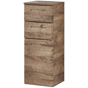 smart Midischrank  Onda ¦ holzfarben ¦ Maße (cm): B: 35 H: 90,5 T: 33.0