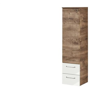 smart Midischrank Onda - holzfarben - Materialmix - 35 cm - 136,1 cm - cm 33,0 | Möbel Kraft