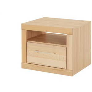 smart Nachtkommode - holzfarben - Materialmix - 51 cm - 43 cm - cm 42,0 | Möbel Kraft
