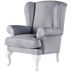 smart Ohrensessel Charmaine - grau - Materialmix - 84 cm - 98 cm - cm 85,0 | Möbel Kraft