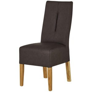 smart Polsterstuhl  Victor ¦ braun ¦ Maße (cm): B: 44 H: 103 T: 62.0