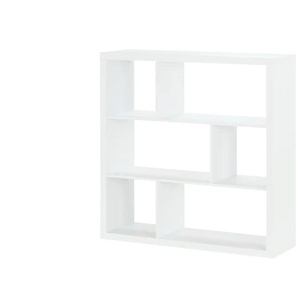 smart Raumteiler mit 6 Fächern  Up2U ¦ weiß ¦ Maße (cm): B: 114,3 H: 114,3 T: 35.0