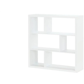 smart Raumteiler mit 6 Fächern Up2U - weiß - Materialmix - 114,3 cm - 114,3 cm - cm 35,0 | Möbel Kraft