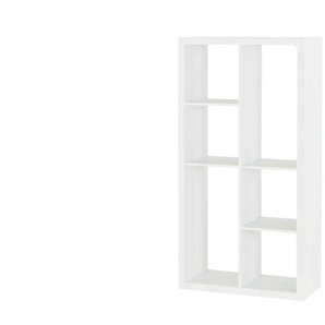 smart Raumteiler mit 6 Fächern Up2U - weiß - Materialmix - 78,5 cm - 150,1 cm - cm 35,0 | Möbel Kraft