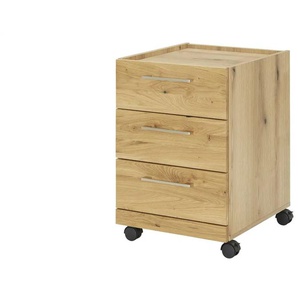 smart Rollcontainer - holzfarben - Materialmix - 45 cm - 65 cm - cm 55,0 | Möbel Kraft
