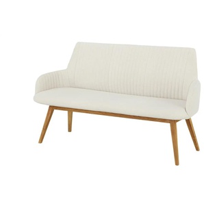 smart Samt-Polsterbank - creme - Materialmix - 60 cm - 90 cm | Möbel Kraft