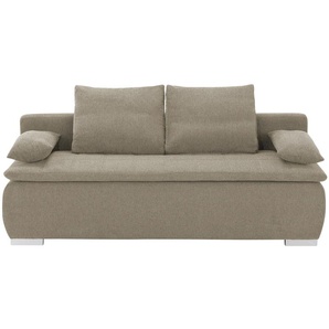 smart Schlafsofa  Leonie ¦ braun ¦ Maße (cm): B: 198 H: 92 T: 90