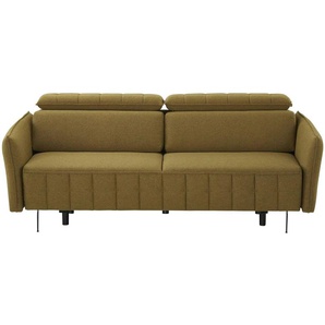 smart Schlafsofa Momoka ¦ grün ¦ Maße (cm): B: 226 H: 90 T: 104.0