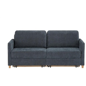 smart Schlafsofa  Valencia Schlafsofasystem ¦ blau ¦ Maße (cm): B: 242 H: 94 T: 97