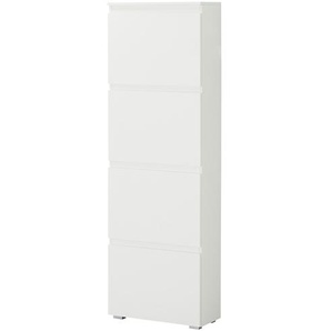 smart Schuhkipper  BEN ¦ weiß ¦ Maße (cm): B: 58 H: 176 T: 25.0