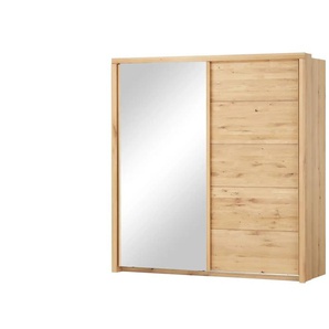 smart Schwebetürenschrank 2-türig - holzfarben - Materialmix - 195 cm - 204 cm - cm 69,0 | Möbel Kraft