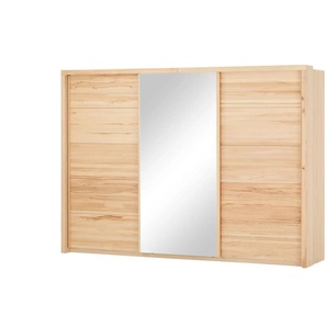 smart Schwebetürenschrank 3-türig - holzfarben - Materialmix - 284 cm - 204 cm - cm 69,0 | Möbel Kraft