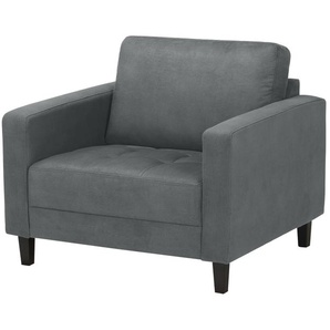 smart Sessel  Geradine ¦ grau ¦ Maße (cm): B: 102 H: 83 T: 91.0