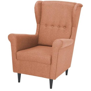 smart Sessel Hubertine - braun - Materialmix - 82 cm - 102 cm - cm 89,0 | Möbel Kraft