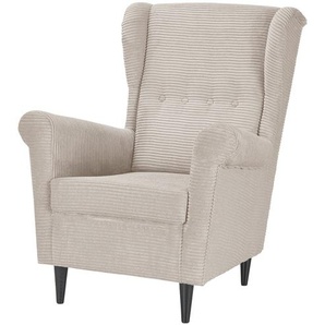 smart Sessel  Hubertine ¦ creme ¦ Maße (cm): B: 82 H: 102 T: 89.0