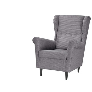 smart Sessel Hubertine - grau - Materialmix - 82 cm - 102 cm - cm 89,0 | Möbel Kraft