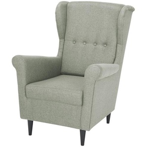 smart Sessel  Hubertine ¦ grün ¦ Maße (cm): B: 82 H: 102 T: 89.0