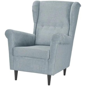 smart Sessel Hubertine - türkis/petrol - Materialmix - 82 cm - 102 cm - cm 89,0 | Möbel Kraft