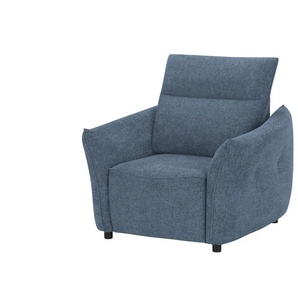 smart Sessel  Linda ¦ blau ¦ Maße (cm): B: 104 H: 78 T: 100.0
