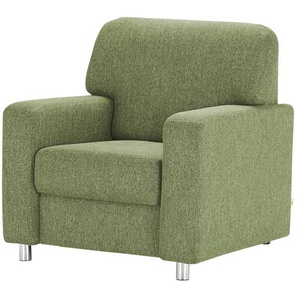smart Sessel  Valencia ¦ grün ¦ Maße (cm): B: 88 H: 90 T: 93.0