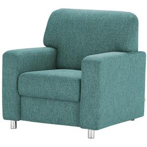 smart Sessel Valencia ¦ türkis/petrol ¦ Maße (cm): B: 88 H: 90 T: 93.0