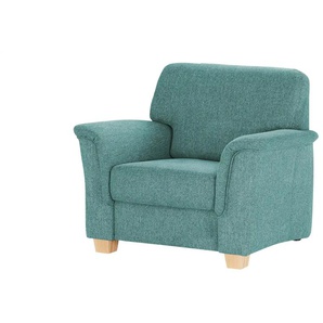 smart Sessel  Valencia ¦ türkis/petrol ¦ Maße (cm): B: 100 H: 90 T: 93.0