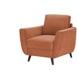 smart Sessel  Wanja ¦ rot ¦ Maße (cm): B: 94 H: 90 T: 90.0