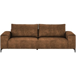 smart Sofa  Gabriela ¦ braun ¦ Maße (cm): B: 252 H: 90 T: 91.0