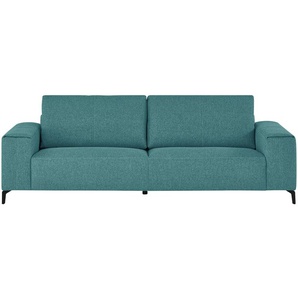 smart Sofa  Gabriela ¦ türkis/petrol ¦ Maße (cm): B: 252 H: 90 T: 91.0