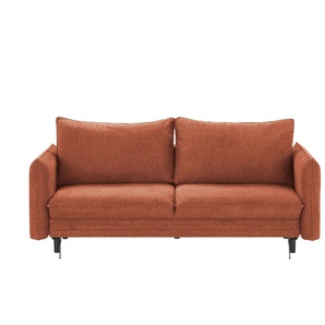 smart Sofa - orange - Materialmix - 255 cm - 78 cm - cm 102,0 | Möbel Kraft