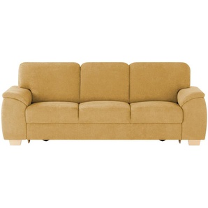 smart Sofa  Valencia ¦ gelb ¦ Maße (cm): B: 240 H: 90 T: 93
