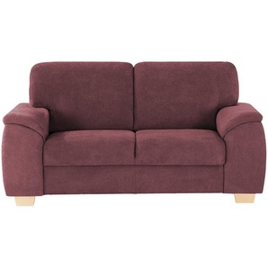 smart Sofa  Valencia ¦ rot ¦ Maße (cm): B: 180 H: 90 T: 93.0