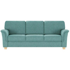 smart Sofa  Valencia ¦ türkis/petrol ¦ Maße (cm): B: 224 H: 90 T: 93.0