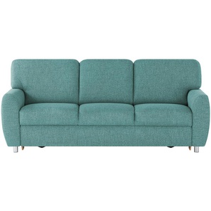 smart Sofa  Valencia ¦ türkis/petrol ¦ Maße (cm): B: 220 H: 90 T: 93.0