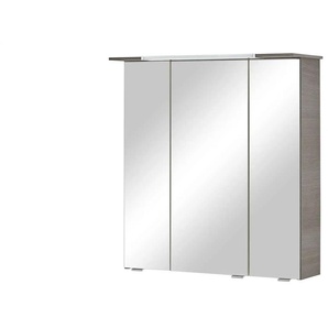 smart Spiegelschrank Onda - grau - Materialmix - 65 cm - 70 cm - cm 16,0 | Möbel Kraft