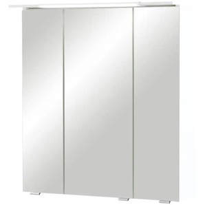 smart Spiegelschrank Onda - weiß - Materialmix - 65 cm - 70 cm - cm 16,0 | Möbel Kraft