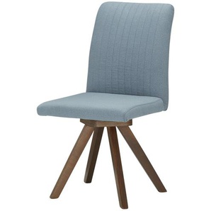 smart Stuhl  Bastian - blau - Materialmix - 45 cm - 90 cm - 62 cm | Möbel Kraft