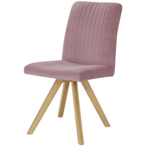 smart Polsterstuhl drehbar Bastian ¦ rosa/pink ¦ Maße (cm): B: 45 H: 90 T: 62.0