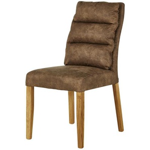 smart Stuhl - braun - Materialmix - 43 cm - 99 cm - 62 cm | Möbel Kraft