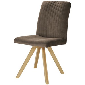 smart Stuhl  Bastian - braun - Materialmix - 45 cm - 90 cm - 62 cm | Möbel Kraft